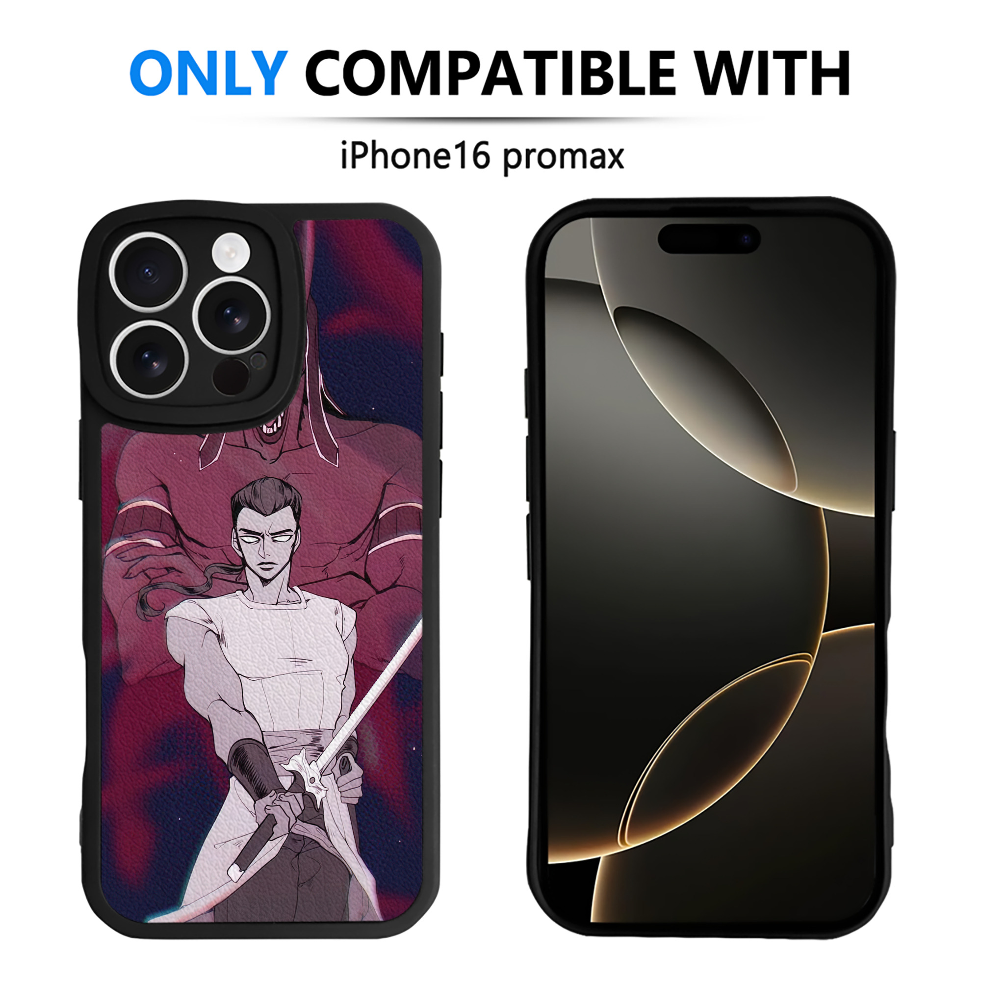 （画像用） ジョジョの奇妙な冒険 JoJo's Bizarre Adventure 【iPhone 16シリーズ対応】シリコンスマホケース（レザー調） 材質：シリコン